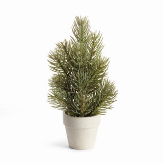 MINI PINE TREE POTTED DROP-IN 9"