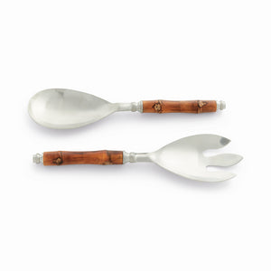 BARCLAY BUTERA KEYSTONE SALAD SERVERS, SET OF 2
