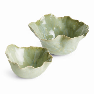 MORGAN DECORATIVE BOWLS, SET OF 2