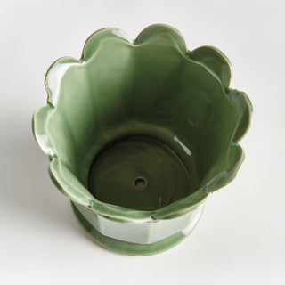 MALINE FOOTED  POT LARGE