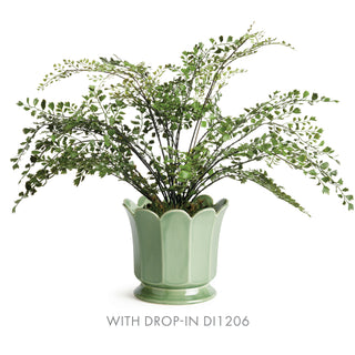 MALINE FOOTED  POT LARGE