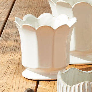 MALINE FOOTED  POT LARGE