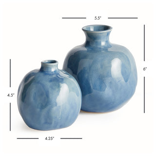 NARINE BUD VASES, SET OF 2