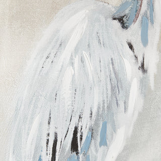 HERON PAIR HAND-EMBELLISHED GICLEES, SET OF 2