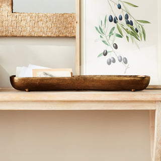 BRANDON NARROW DECORATIVE BOWL LARGE