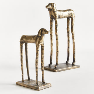 TWO HOUNDS, SET OF 2