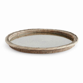 BURMA RATTAN SERVING PLATTER