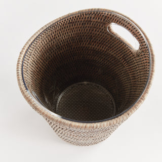 BURMA RATTAN BEVERAGE TUB SMALL