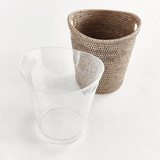 BURMA RATTAN BEVERAGE TUB SMALL