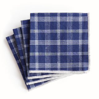 BARCLAY BUTERA OAKWOOD COCKTAIL NAPKINS, SET OF 4