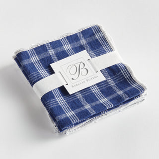 BARCLAY BUTERA OAKWOOD COCKTAIL NAPKINS, SET OF 4