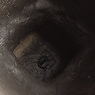 FIBRECLAY BECKETT SQ FOOTED PLANTER SMALL