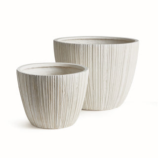 FIBRECLAY AVALON TAPERED POTS, SET OF 2