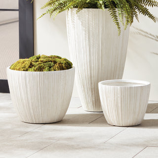 FIBRECLAY AVALON TAPERED POTS, SET OF 2