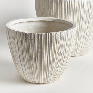 FIBRECLAY AVALON TAPERED POTS, SET OF 2