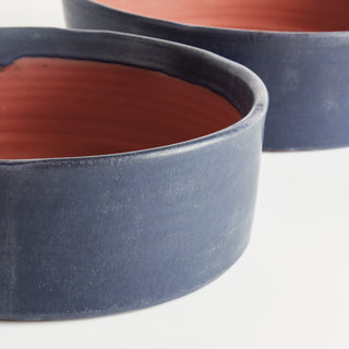 STUDIO DECORATIVE LOW BOWLS, SET OF 2