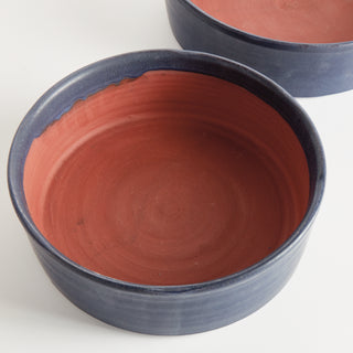 STUDIO DECORATIVE LOW BOWLS, SET OF 2