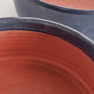 STUDIO DECORATIVE LOW BOWLS, SET OF 2