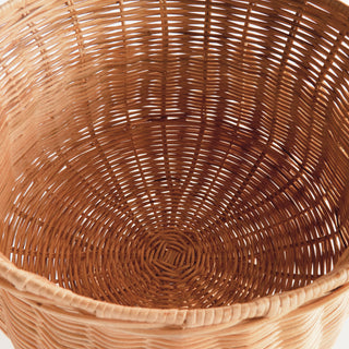 CHESAPEAKE RATTAN FOOTED URN WIDE