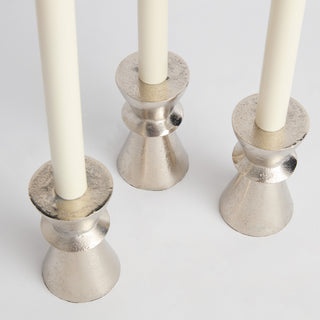 WELLS TAPER HOLDERS, SET OF 3