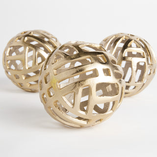 CANDACE ORBS LARGE, SET OF 3