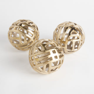 CANDACE ORBS LARGE, SET OF 3