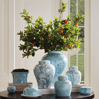 FAUX ORANGE STEMS 31", SET OF 4