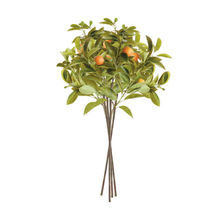 FAUX ORANGE STEMS 31", SET OF 4