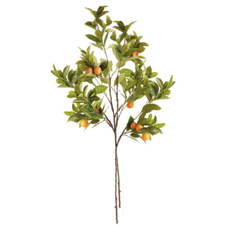 FAUX ORANGE BRANCHES 43", SET OF 2