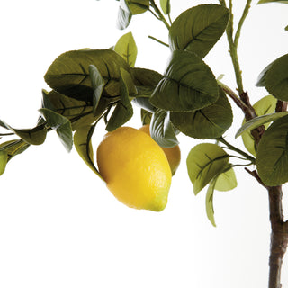 FAUX LEMON TREE DROP-IN 37"