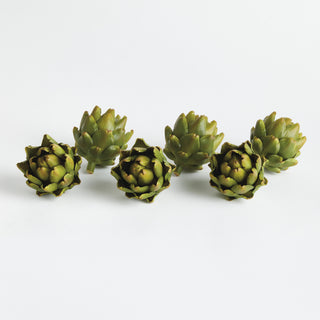 FAUX ARTICHOKES 4.5" ST/6