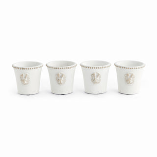 CLASSIC RABBIT MINI POTS, SET OF 4