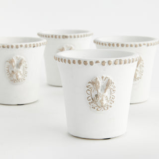 CLASSIC RABBIT MINI POTS, SET OF 4