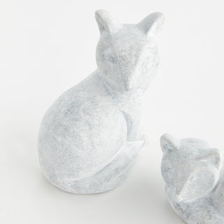 LAZING FOXES, SET OF 2