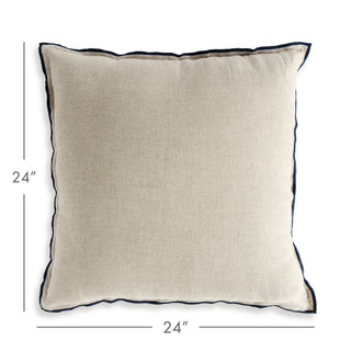 KIRBY EUROPEAN LINEN PILLOW 24"