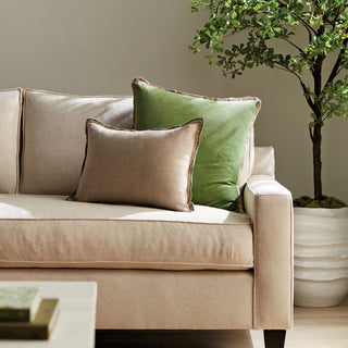 KIRBY EUROPEAN LINEN LUMBAR PILLOW
