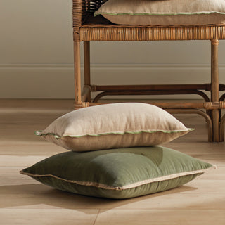KIRBY EUROPEAN LINEN LUMBAR PILLOW
