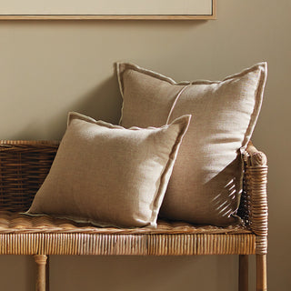 KIRBY EUROPEAN LINEN LUMBAR PILLOW
