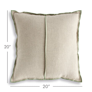 EMBER EUROPEAN LINEN PILLOW 20"