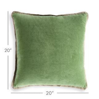 PRESLEY COTTON VELVET PILLOW 20"
