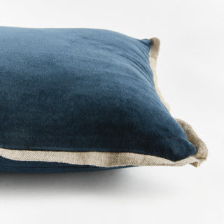 PRESLEY COTTON VELVET LUMBAR PILLOW