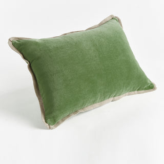 PRESLEY COTTON VELVET LUMBAR PILLOW