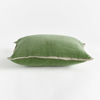 PRESLEY COTTON VELVET LUMBAR PILLOW