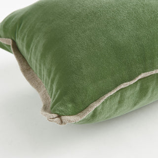 PRESLEY COTTON VELVET LUMBAR PILLOW