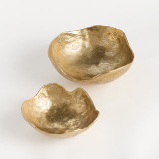 ROLAND ORGANIC DECORATIVE BOWLS, SET OF 2