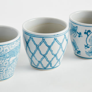 MONARCH MINI FLOWER POTS, SET OF 6