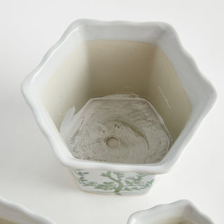 IMPERIAL FLARED POTS, SET OF 3