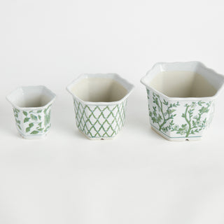 IMPERIAL FLARED POTS, SET OF 3