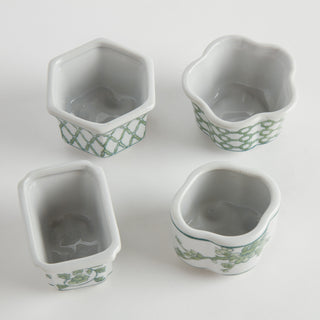 IMPERIAL ASSORTED MINI POTS, SET OF 4