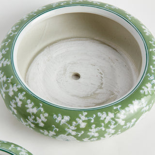 IMPERIAL LOTUS LOW POTS LARGE, SET OF 4